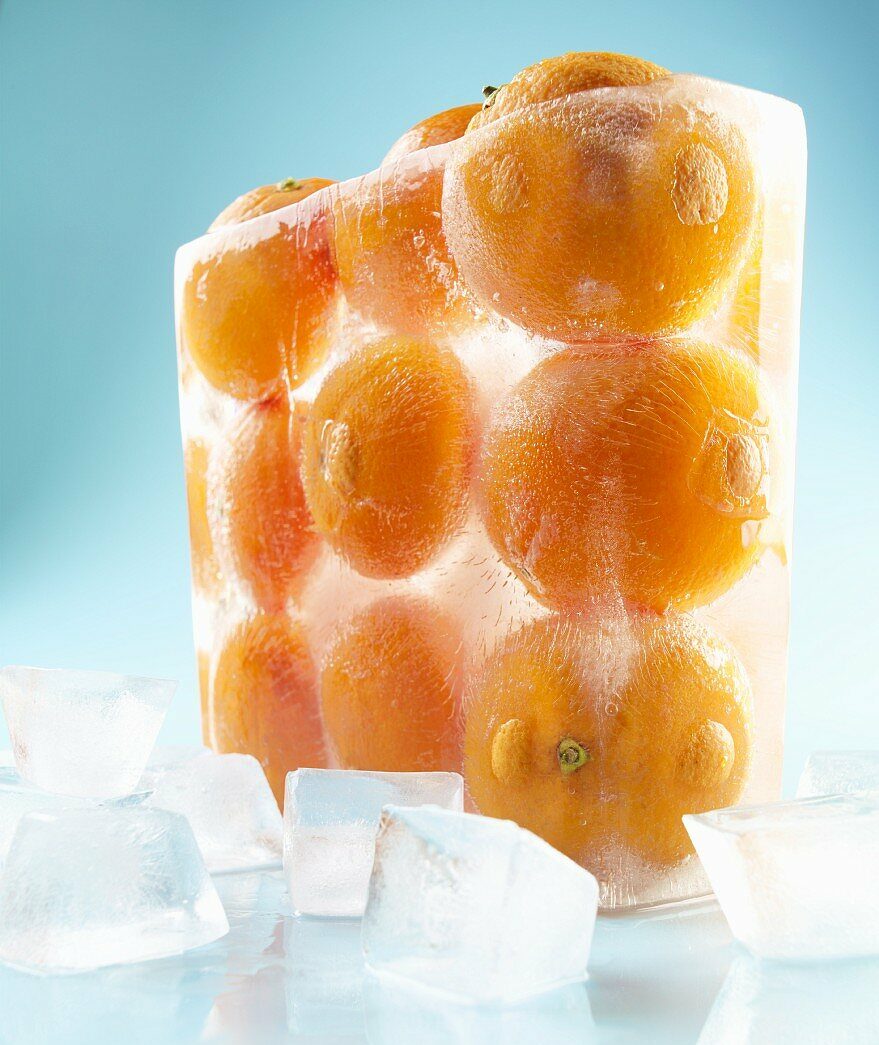 Can you freeze oranges whole